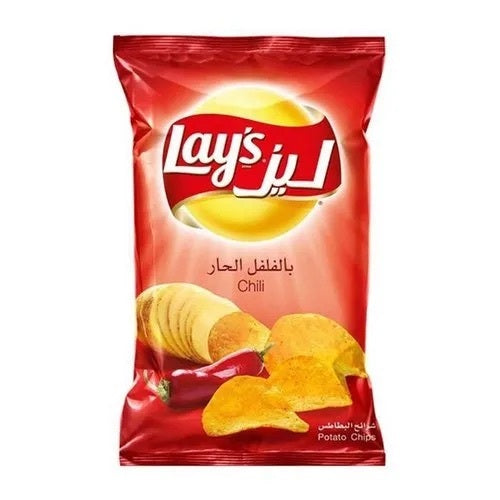 Lays Spicy Chili Potato Chips (Imported) - 170g