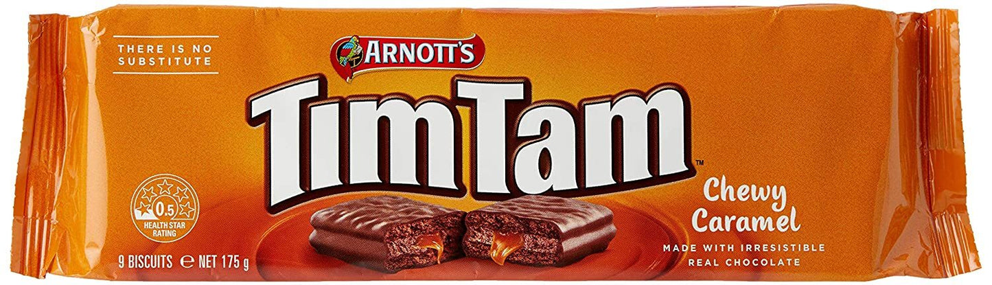 Arnott's Tim Tam Chewy Caramel 175 g | Made in Australia | Imported