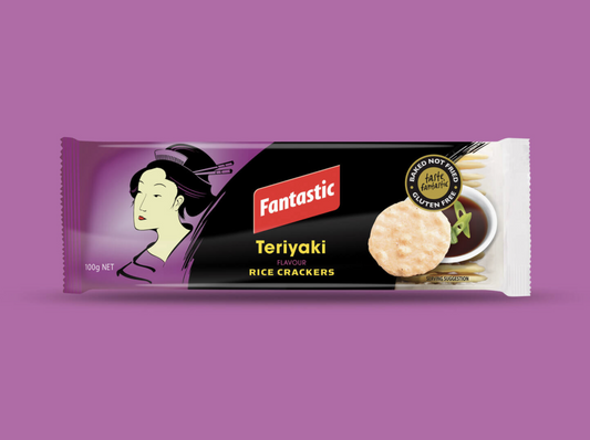 Fantastic Rice Crackers - Teriyaki, 100 g | Imported