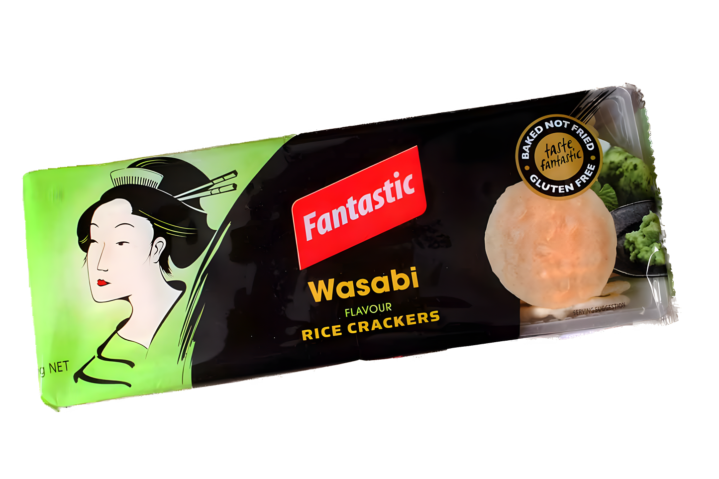 Fantastic Rice Crackers - Wasabi 100g