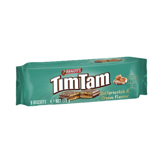 Arnott's Australia Tim Tam Butterscotch and Cream biscuits | Limited Edition- 160g | Imported