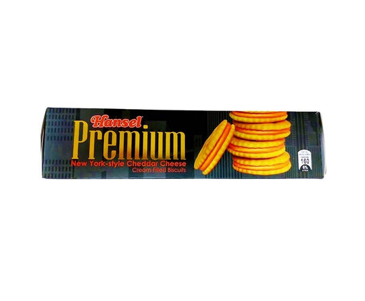 Hansel Premium New York Style Cheddar Cheese Biscuits – 127g | Imported