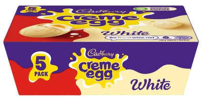 Cadbury Creme Egg White Chocolate (5 Pack) 200g – Imported Easter Special | IndyGood