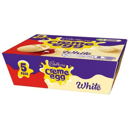 Cadbury Creme Egg White Chocolate (5 Pack) 200g – Imported Easter Special | IndyGood