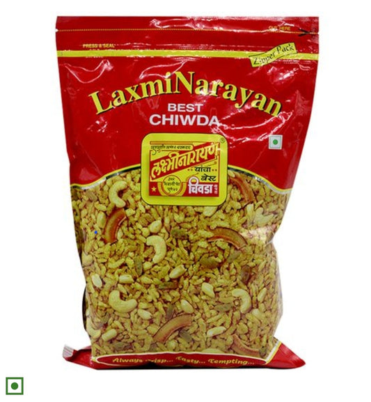 Laxmi Narayan Best Poha Chivda (250g) | Savory Indian Snack (From Pune)