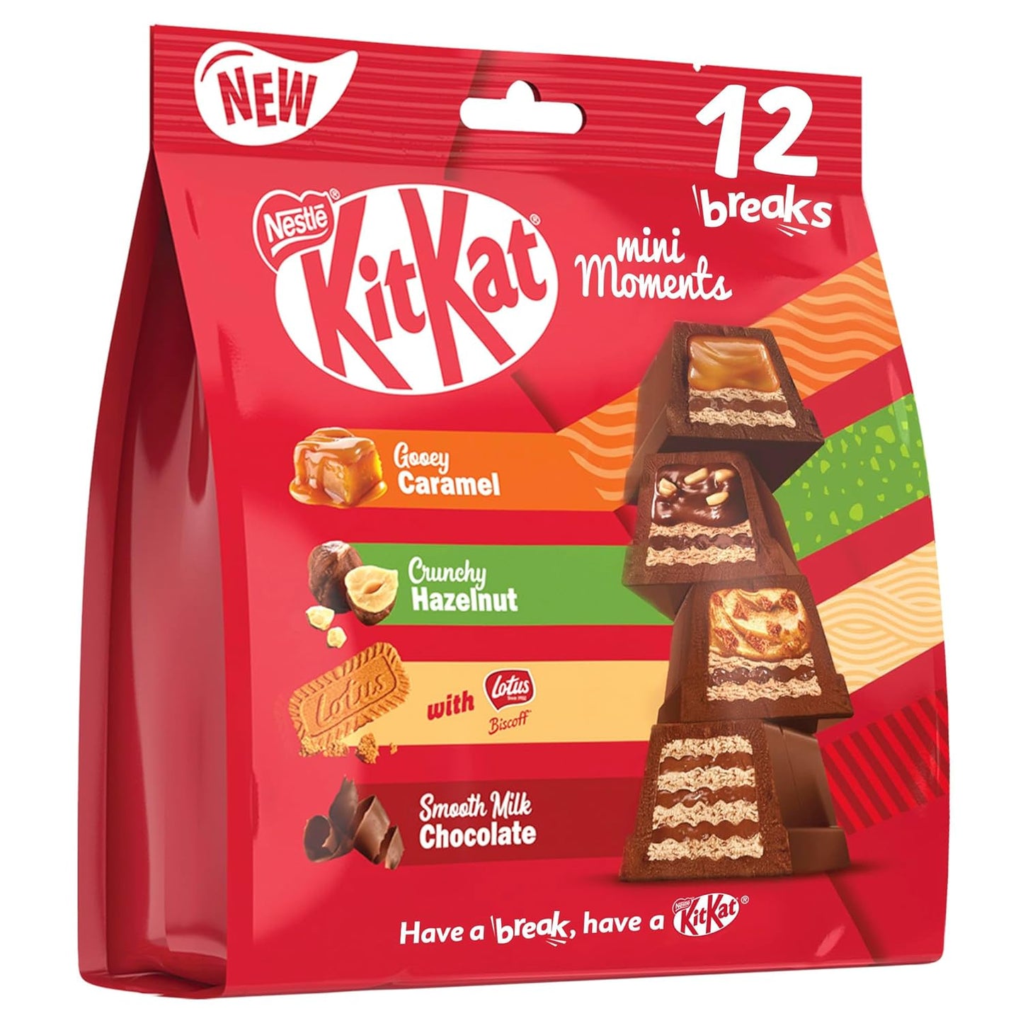 KitKat Mini Moments Variety Pack (Imported) - 4 Delicious Flavors (200g)