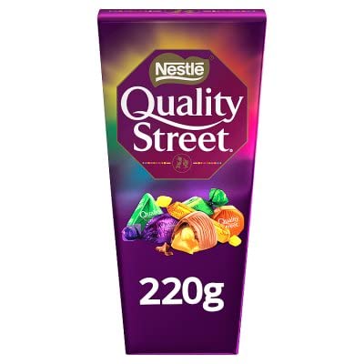 Nestle Quality Street Chocolates (UK) - Classic Assortment in Colorful Wrappers (220g)