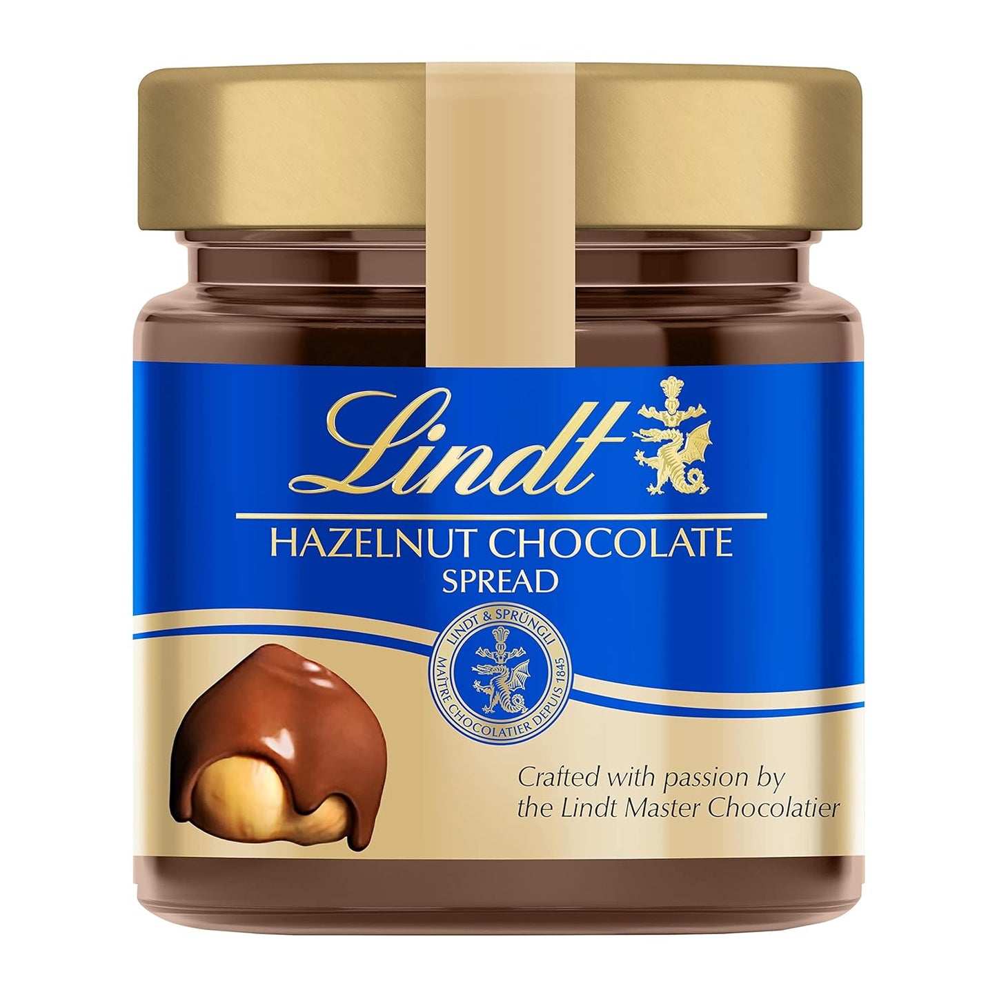 Lindt Hazelnut Chocolate Spread (Imported) - Creamy Chocolate & Nut Delight (200g)