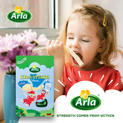 Arla Kids Sticks Cheese (108g) | Fun & Nutritious Cheese Snack (Imported from Denmark)