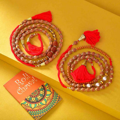 Toblerone Rakhi Hamper – Crunchy Almond Chocolate with Rakhi Roli Chawal