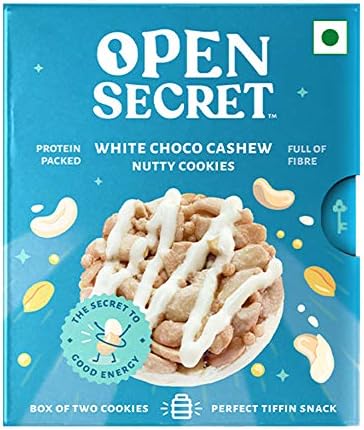 Open Secret White Choco Cashew Cookies 75G