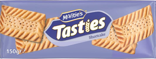 McVitie's Tasties Shortcake Biscuit 150g, Imported from UK