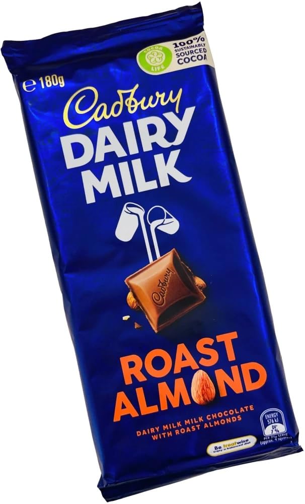 Cadbury Dairy Milk Roasted Alomond 180G