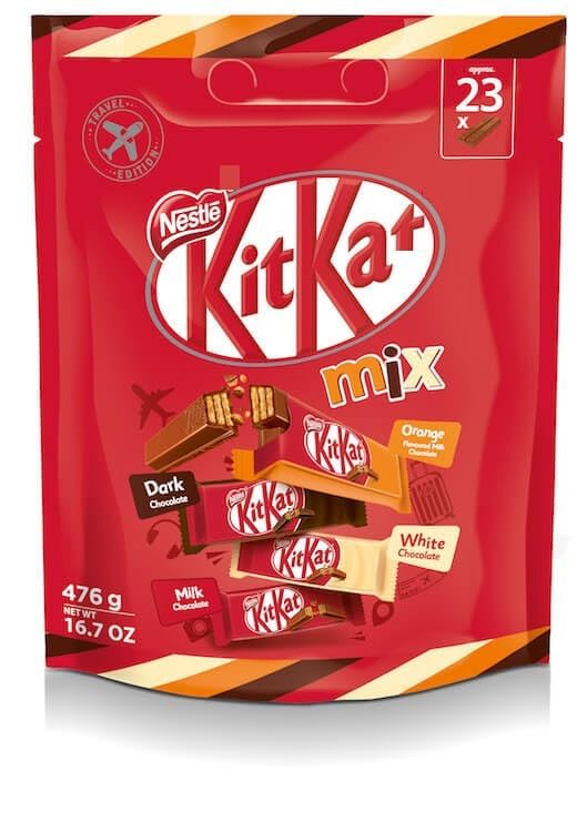 Nestle Kitkat Mix Chocolate Variety Pack, Dark, Milk and White Chocolate, 476g, 23 Pieces | Imported From UK