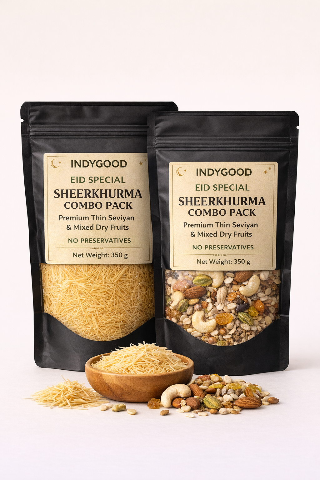 Ramzan (Ramadan) Eid Special Sheerkhurma Combo Pack 350g | IndyGood