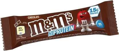 M & M Hi Protein Chocolate Bar – 15g Protein 51g bar | Imported From UK
