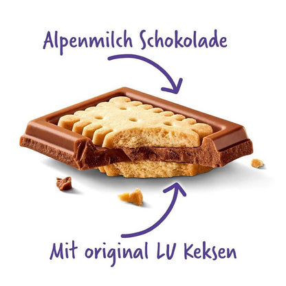 Milka LU Biscuit Collection 350g – Alpine Milk Chocolate | Imported From UK