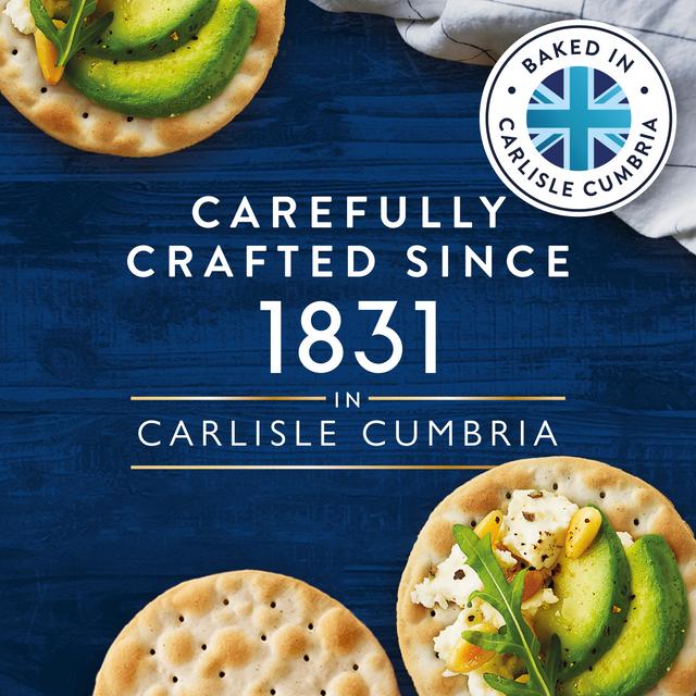 Carr's Table Water Cracked Black Pepper Crackers 125g | Imported