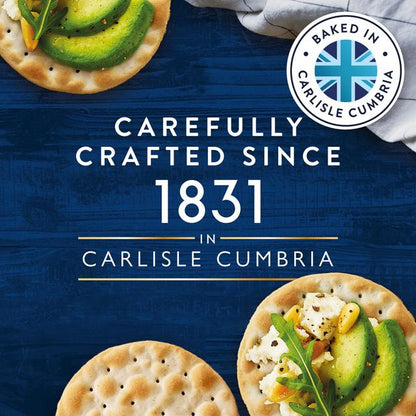 Carr's Table Water Cracked Black Pepper Crackers 125g | Imported