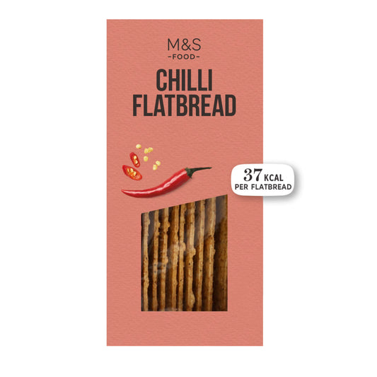 M&S Chilli Flatbread – Crispy Spicy Snack for Any Occasion
