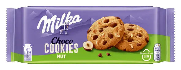 Milka Pieguski Choco Nut Cookies – 135g | Imported Delight