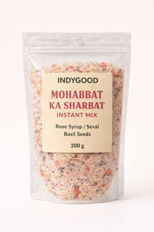 Mohabbat ka Sharbat Instant Mix 200g – Special Ramzan (Ramadan) Eid Drink | IndyGood