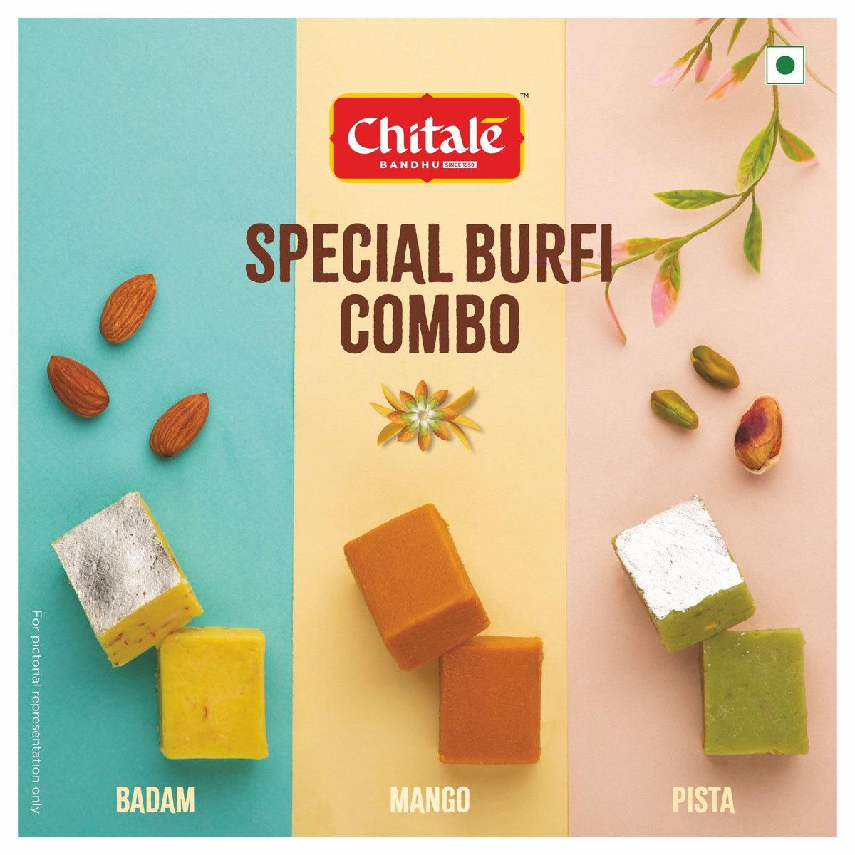 Rishto Ki Dor – Premium Rakhi Gift Box with Pune Sweets & Snacks