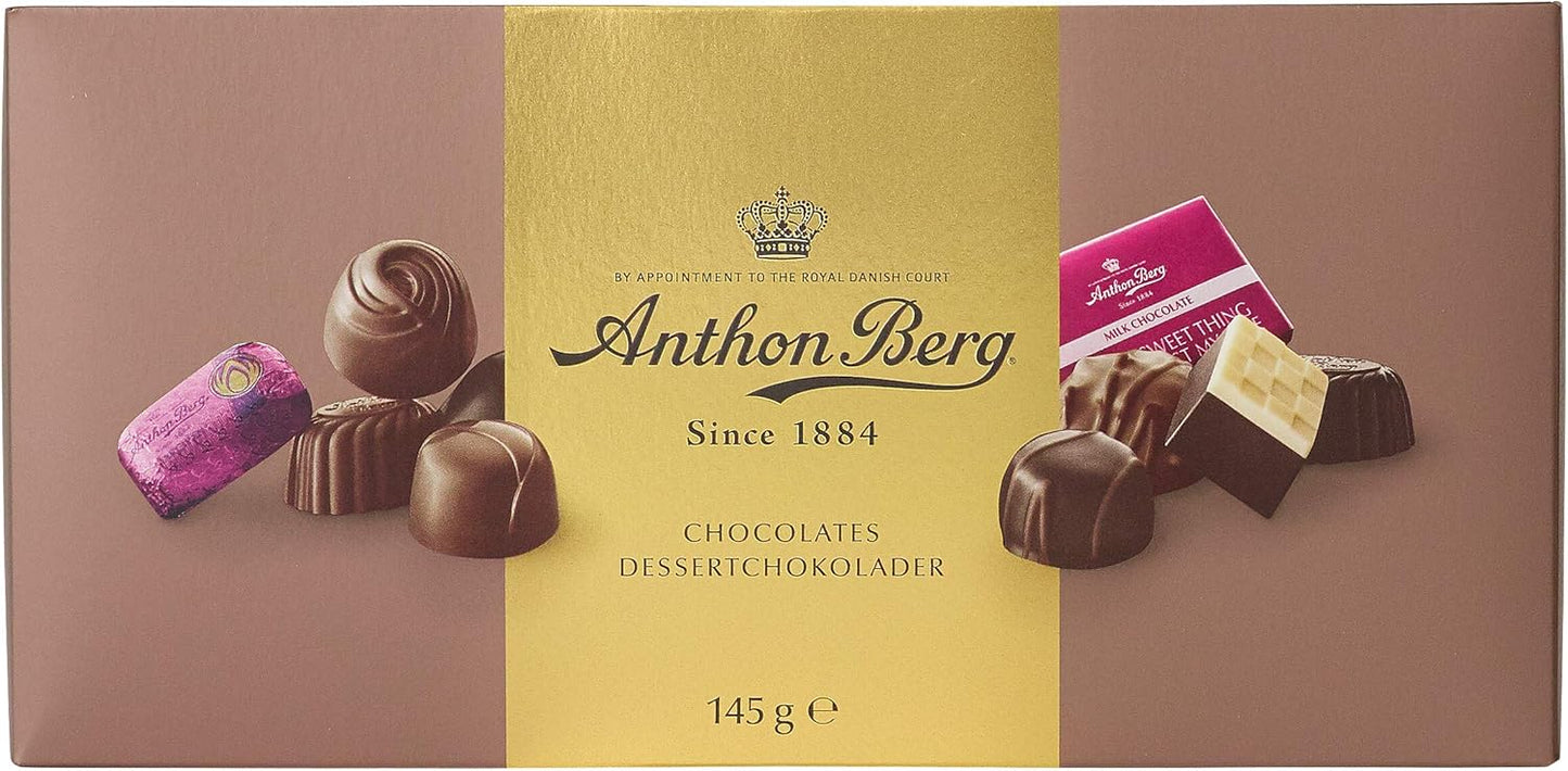 Anthon Berg Favourites 145g – Premium Assorted Chocolates for Gifting