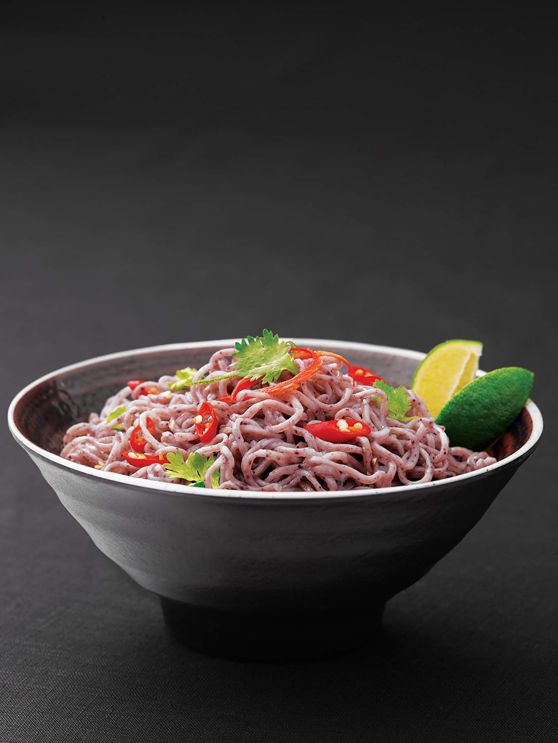 Koka Purple Mutigrain Baked Noodles Chili & Lime Flavor 70g | Imported | Vegetarian |  HALAL Certified | With Purple Corn