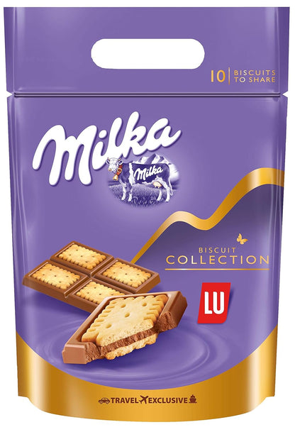 Milka LU Biscuit Collection 350g – Alpine Milk Chocolate | Imported From UK