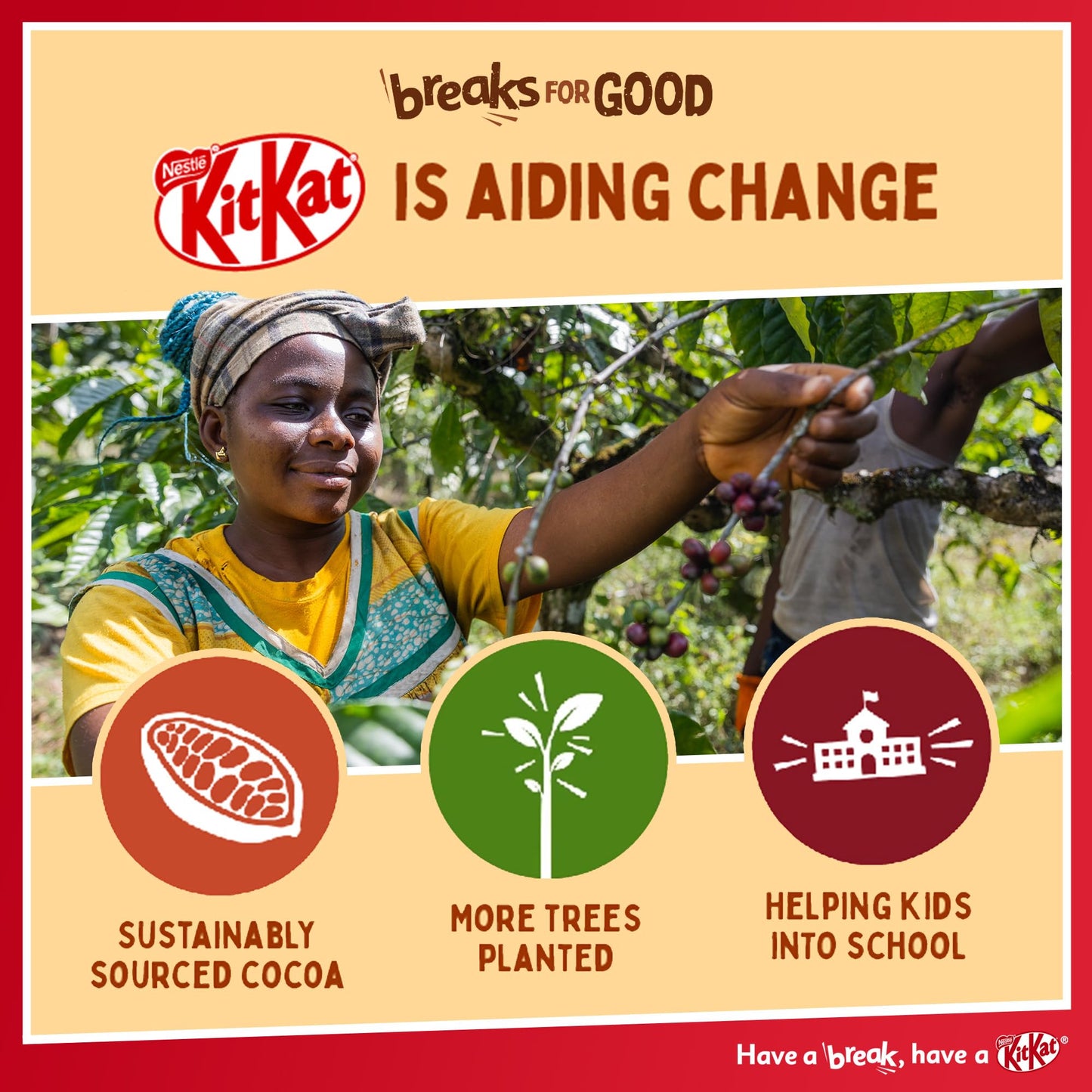 Kitkat Chocolate Dark (8 Bars) 165.6G, Imported | Product of UK