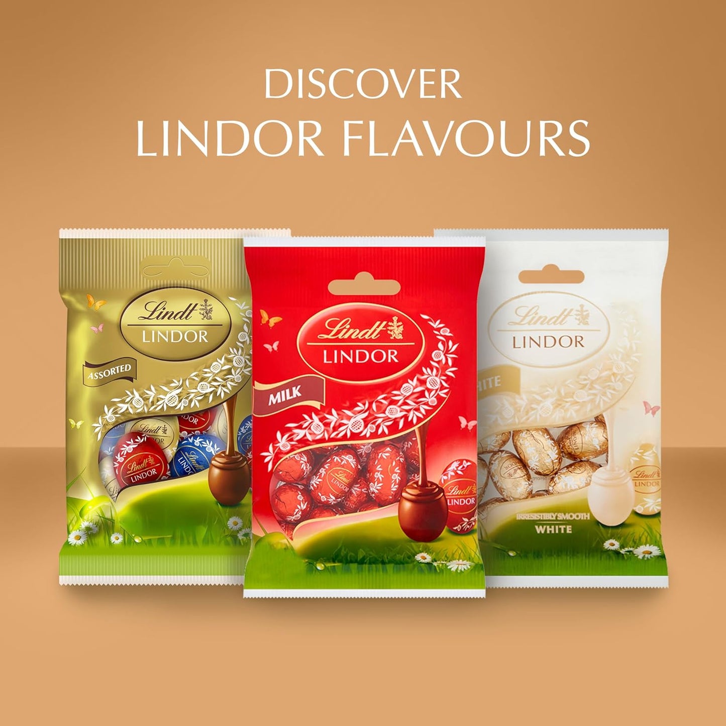 Lindt Lindor Assorted Easter Egg Chocolate 80g -Imported from UK | IndyGood