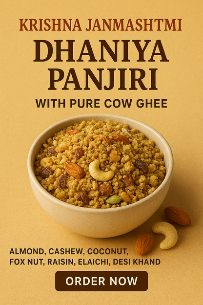 Dhaniya Panjiri by IndyGood– Pure Desi Ghee Janmashtami Prasad | 150g
