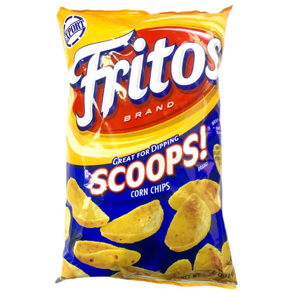 Fritos Scoops! Corn Chips (311.8g) – Authentic USA Imported Snack | Imported
