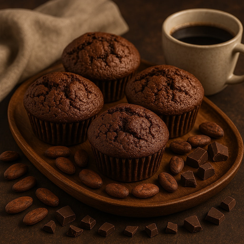 Chocolate Muffins (Pack of 3) from Kayani Bakery, Pune | Fresh, Free Delivery