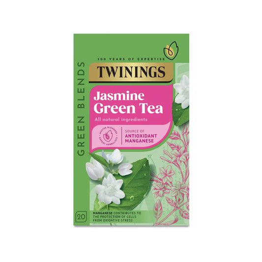 Twinings Jasmine Green Tea – 20 Bags | Imported Limited Edition