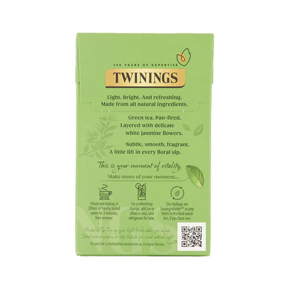Twinings Jasmine Green Tea – 20 Bags | Imported Limited Edition
