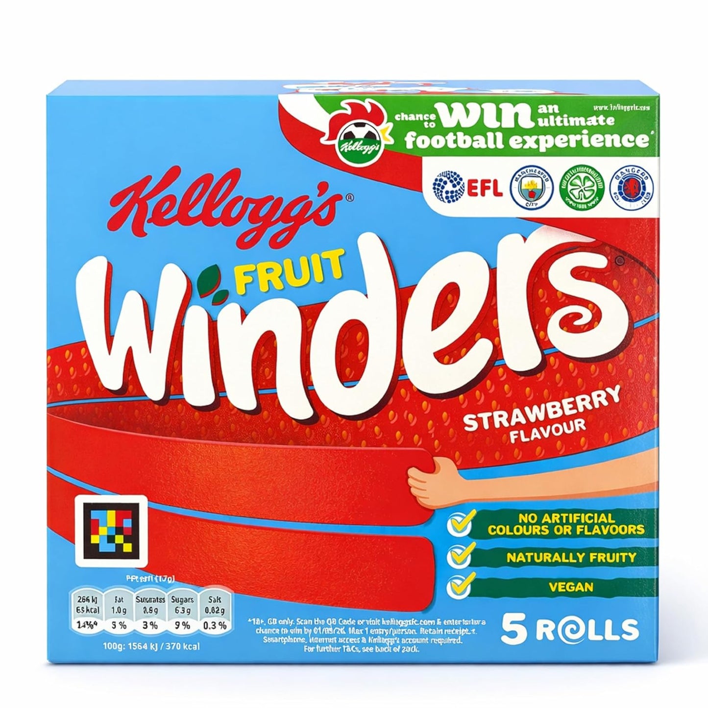 Imported Kellogg’s Fruit Winders – Apple Strawberry Roll 17g