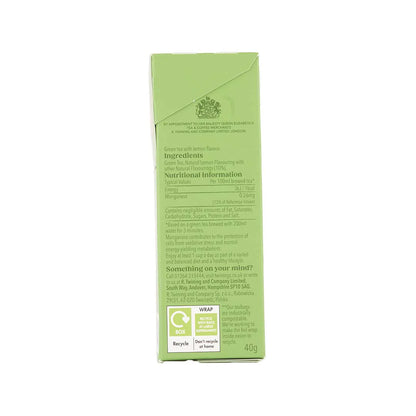 Twinings Lemon Green Tea - 20 Tea Bags | imported Limited Edition