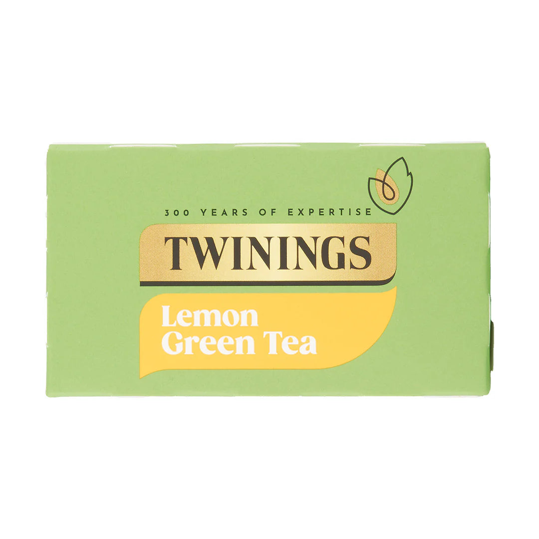 Twinings Lemon Green Tea - 20 Tea Bags | imported Limited Edition