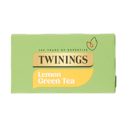 Twinings Lemon Green Tea - 20 Tea Bags | imported Limited Edition