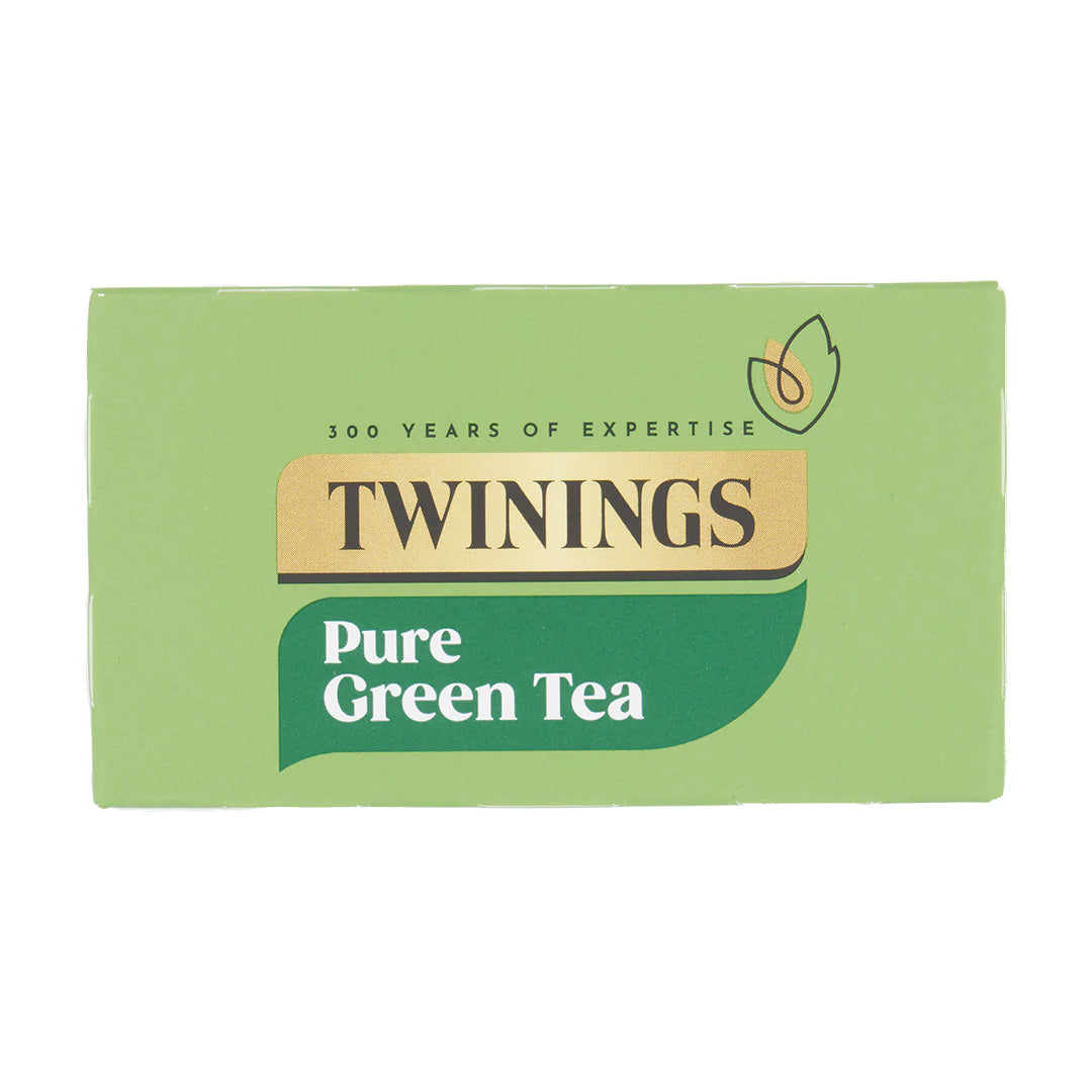 Twinings Pure Green Tea - 20 Tea Bags |Imported Limited Edition