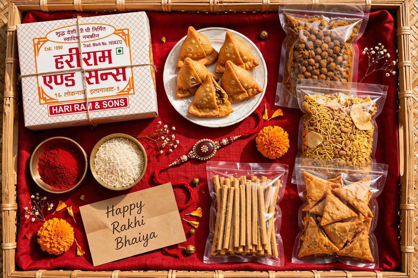 Ghat Se Ghar Tak –  Allahabadi Sangam Rakhi Hamper with Hari Ram’s Special