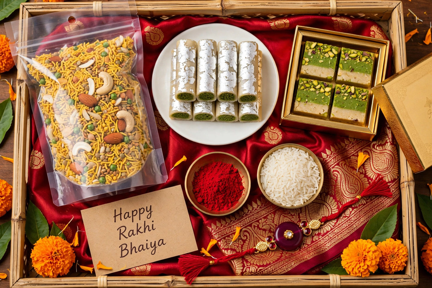 Kashi Ki Galiyon Se – Taste of Banaras Rakhi Hamper