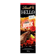 Lindt Hello Chilli Rock Chocolate 100gm