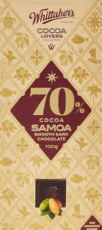 Imported Whittaker’s 70% Samoa Dark Chocolate – Rich Cocoa 100g