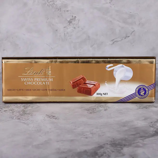 Lindt Premium Rakhi Hamper – Swiss Hazelnut, Assorted Truffles & Caramel