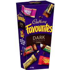 Cadbury Favourites Chocolate Box – Sharing Pack 265g Imported