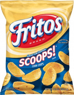 Fritos Scoops! Corn Chips (311.8g) – Authentic USA Imported Snack | Imported