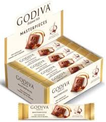 Godiva Masterpieces Milk Chocolate Caramel of Lion 384g | Imported Belgium Chocolate (Pack of 12pc)